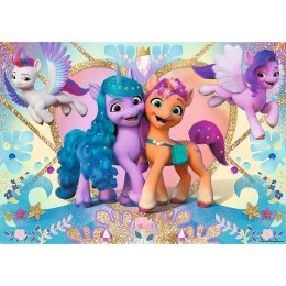 Puzzle Glitter 100 el. My Little Pony Błyszczące kucyki Trefl 14831 Trefl Puzzle
