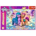 Puzzle Glitter 100 el. My Little Pony Błyszczące kucyki Trefl 14831 Trefl Puzzle