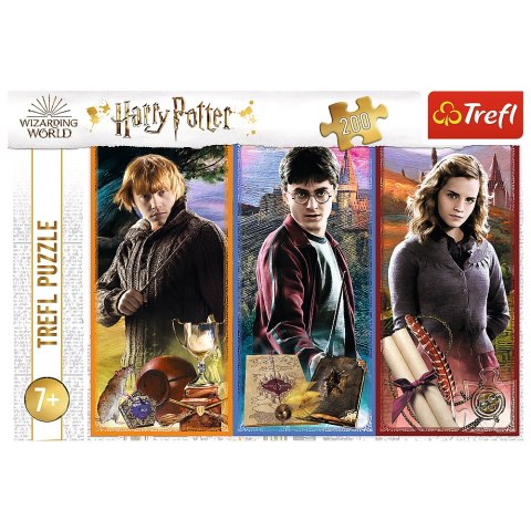 Puzzle Harry Potter 200 el. W świecie magii i czarów Trefl 13277 Trefl Puzzle Puzzle Harry Potter 200 el. W świecie magii i czarów Trefl 13277 Trefl Puzzle