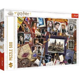 Puzzle Harry Potter 500 el. Pamiątki z Hogwartu Trefl 37400 Trefl Puzzle