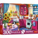 Puzzles - 300 EasyPiece - Poranek w kuchniFSC Mix 70% 23102 Trefl Puzzle