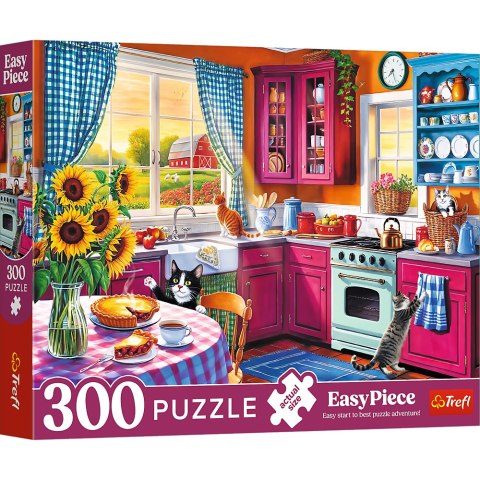 Puzzles - 300 EasyPiece - Poranek w kuchniFSC Mix 70% 23102 Trefl Puzzle Puzzles - 300 EasyPiece - Poranek w kuchniFSC Mix 70% 23102 Trefl Puzzle