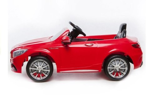 Auto Na Akumulator Mercedes S63 AMG Czerwony LEAN CARS Auto Na Akumulator Mercedes S63 AMG Czerwony LEAN CARS