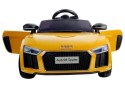Auto na Akumulator Audi R8 Spyder Żółty Lakierowany LEAN CARS