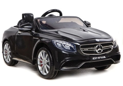 Auto na Akumulator Mercedes S63 AMG Czarny Lakierowany LEAN CARS Auto na Akumulator Mercedes S63 AMG Czarny Lakierowany LEAN CARS