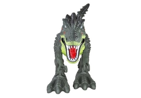 Dinozaur Na Baterie Tyranozaur Rex Chodzący Zielony LEAN Toys Dinozaur Na Baterie Tyranozaur Rex Chodzący Zielony LEAN Toys