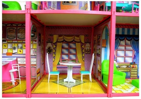 Domek dla Lalek Ogromna Willa z Meblami LEAN Toys Domek dla Lalek Ogromna Willa z Meblami LEAN Toys