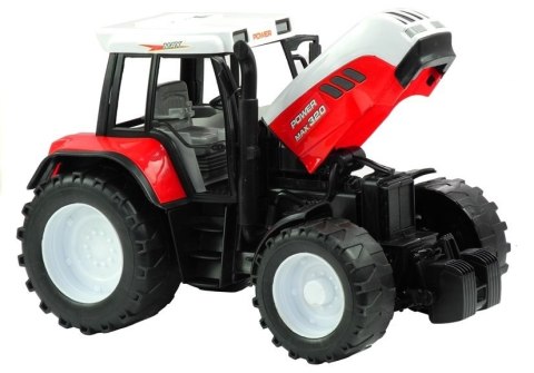 Duży Traktor z Maszyną 3 Modele Ruchome Elementy 65 cm LEAN Toys Duży Traktor z Maszyną 3 Modele Ruchome Elementy 65 cm LEAN Toys