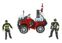 Duży Zestaw Straz Pożarna Kask Quad Strażacki LEAN Toys
