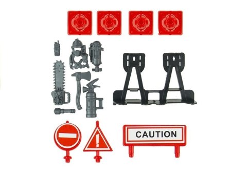 Duży Zestaw Straz Pożarna Kask Quad Strażacki LEAN Toys Duży Zestaw Straz Pożarna Kask Quad Strażacki LEAN Toys
