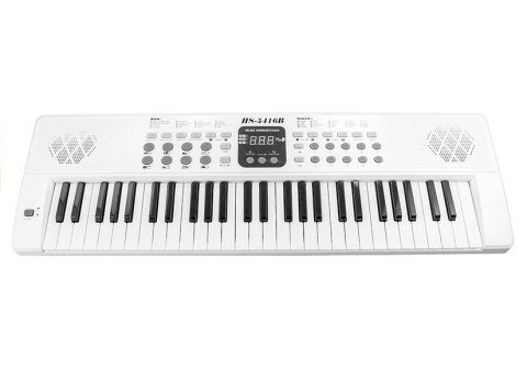 Elektryczne pianinko z mikrofonem USB LEAN Toys Elektryczne pianinko z mikrofonem USB LEAN Toys