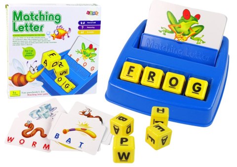 Gra Do Nauki Angielskiego Dopasuj Literki 30 kart LEAN Toys Gra Do Nauki Angielskiego Dopasuj Literki 30 kart LEAN Toys