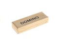 Gra Domino w Drewnianym Pudełku 28 Elementy LEAN TOYS