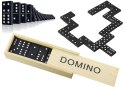 Gra Domino w Drewnianym Pudełku 28 Elementy LEAN TOYS