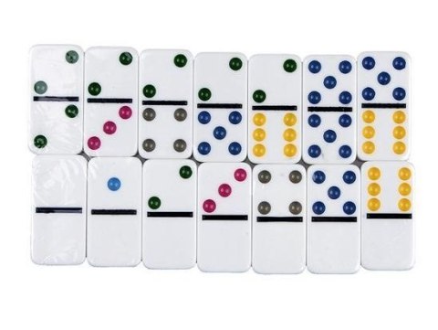 Gra Logiczna Domino Metalowe Opakowanie 28 Elementów LEAN Toys Gra Logiczna Domino Metalowe Opakowanie 28 Elementów LEAN Toys