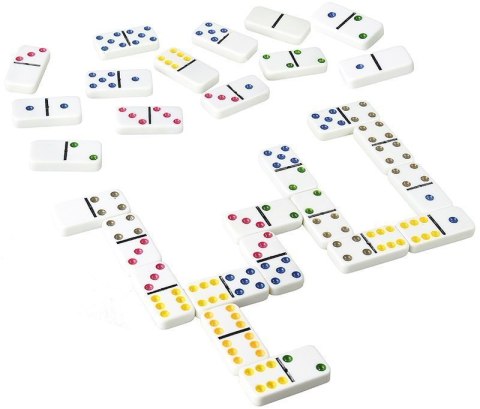Gra Logiczna Domino Metalowe Opakowanie 28 Elementów LEAN Toys Gra Logiczna Domino Metalowe Opakowanie 28 Elementów LEAN Toys