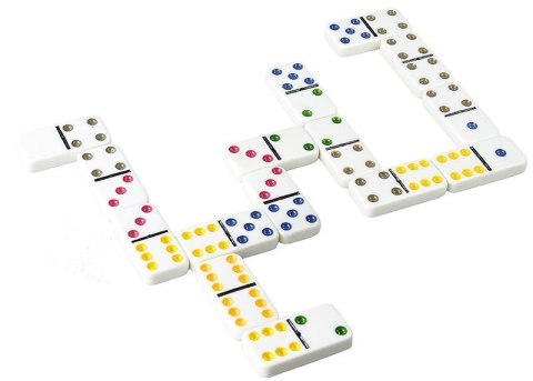 Gra Logiczna Domino Metalowe Opakowanie 28 Elementów LEAN Toys Gra Logiczna Domino Metalowe Opakowanie 28 Elementów LEAN Toys