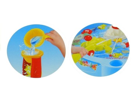 Gra Łowienie Rybek Stolik Wodny Gra Świeci 25 Elem LEAN Toys Gra Łowienie Rybek Stolik Wodny Gra Świeci 25 Elem LEAN Toys