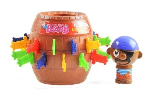 Gra Ukłuj Pirata Wyskakujący Pirat 24 Sztylety LEAN Toys Gra Ukłuj Pirata Wyskakujący Pirat 24 Sztylety LEAN Toys