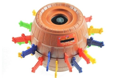 Gra Ukłuj Pirata Wyskakujący Pirat 24 Sztylety LEAN Toys Gra Ukłuj Pirata Wyskakujący Pirat 24 Sztylety LEAN Toys