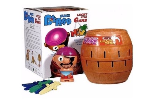 Gra Ukłuj Pirata Wyskakujący Pirat 24 Sztylety LEAN Toys Gra Ukłuj Pirata Wyskakujący Pirat 24 Sztylety LEAN Toys