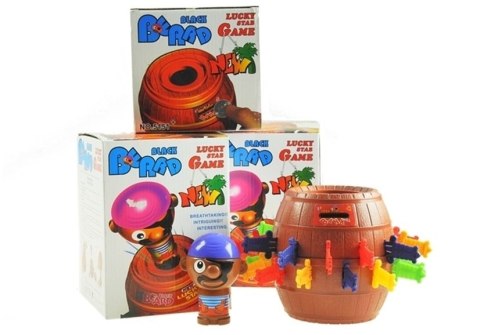 Gra Ukłuj Pirata Wyskakujący Pirat 24 Sztylety LEAN Toys Gra Ukłuj Pirata Wyskakujący Pirat 24 Sztylety LEAN Toys