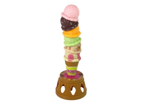 Gra Zręcznościowa Wieża Lodowa Lody Dla Całej Rodziny LEAN Toys Gra Zręcznościowa Wieża Lodowa Lody Dla Całej Rodziny LEAN Toys