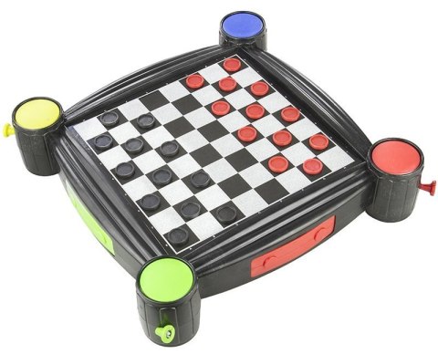Gry Zestaw 7w1 Warcaby Chinczyk Węże i Drabiny LEAN Toys Gry Zestaw 7w1 Warcaby Chinczyk Węże i Drabiny LEAN Toys