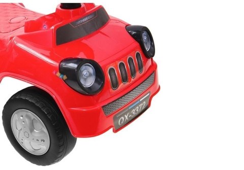 Jeździk Auto Dla Maluszka Piszczek Sport Czerwony LEAN CARS Jeździk Auto Dla Maluszka Piszczek Sport Czerwony LEAN CARS