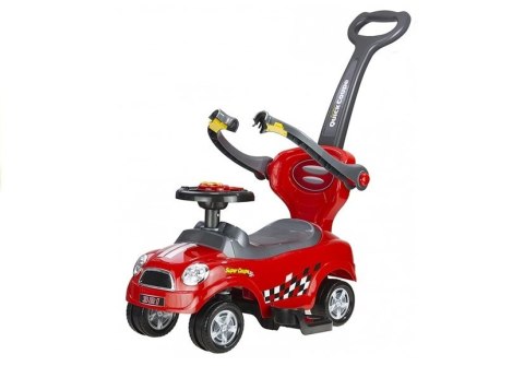 Jeździk Pchacz z Prowadnicą Coupe Czerwony LEAN CARS Jeździk Pchacz z Prowadnicą Coupe Czerwony LEAN CARS
