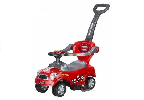 Jeździk Pchacz z Prowadnicą Coupe Czerwony LEAN CARS Jeździk Pchacz z Prowadnicą Coupe Czerwony LEAN CARS