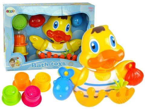 Kaczuszka do Kąpieli Zestaw do Wanny Kubeczki LEAN Toys Kaczuszka do Kąpieli Zestaw do Wanny Kubeczki LEAN Toys