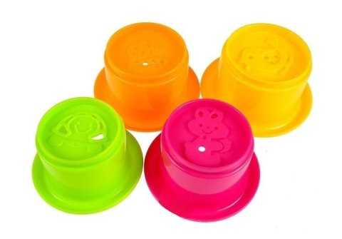 Kaczuszka do Kąpieli Zestaw do Wanny Kubeczki LEAN Toys Kaczuszka do Kąpieli Zestaw do Wanny Kubeczki LEAN Toys