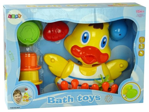 Kaczuszka do Kąpieli Zestaw do Wanny Kubeczki LEAN Toys Kaczuszka do Kąpieli Zestaw do Wanny Kubeczki LEAN Toys