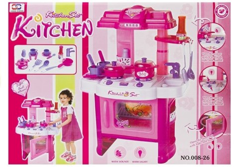 Kuchnia z Piekarnikiem Dla Małej Gosposi Akcesoria LEAN Toys Kuchnia z Piekarnikiem Dla Małej Gosposi Akcesoria LEAN Toys