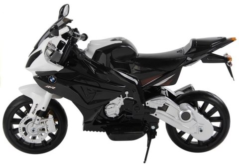 Motocykl Motor na akumulator BMW S1000RR Srebrny LEAN CARS Motocykl Motor na akumulator BMW S1000RR Srebrny LEAN CARS