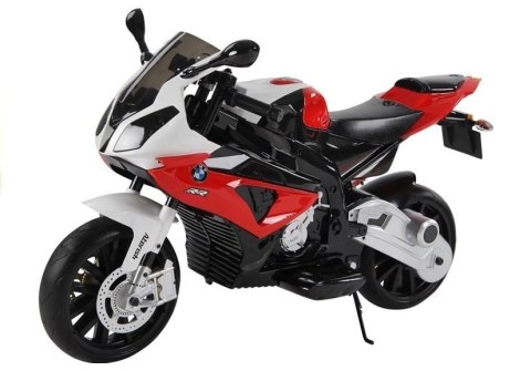 Motor na akumulator BMW S1000RR Czerwony LEAN CARS Motor na akumulator BMW S1000RR Czerwony LEAN CARS