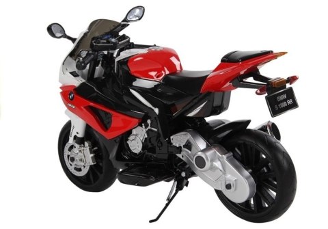 Motor na akumulator BMW S1000RR Czerwony LEAN CARS Motor na akumulator BMW S1000RR Czerwony LEAN CARS