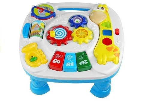 Multifunkcyjny Stoliczek Edukacyjny z Żyrafą 2w1 LEAN Toys Multifunkcyjny Stoliczek Edukacyjny z Żyrafą 2w1 LEAN Toys