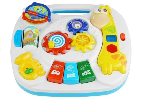 Multifunkcyjny Stoliczek Edukacyjny z Żyrafą 2w1 LEAN Toys Multifunkcyjny Stoliczek Edukacyjny z Żyrafą 2w1 LEAN Toys