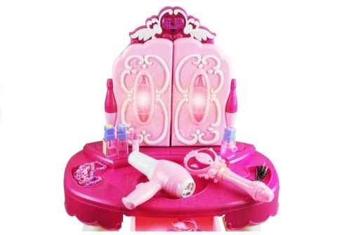 Ogromna Bajkowa Toaletka Dla Księżniczki Różdżka LEAN Toys Ogromna Bajkowa Toaletka Dla Księżniczki Różdżka LEAN Toys
