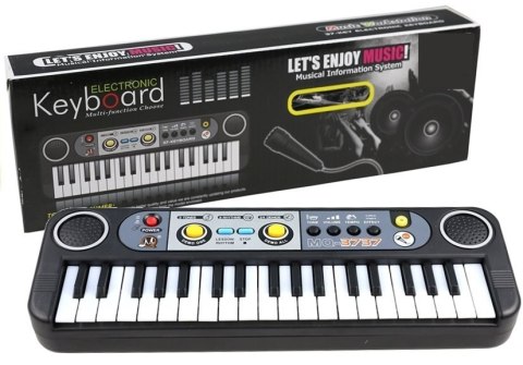 Organki Elektryczne Z Mikrofonem 37 Klawiszy LEAN Toys Organki Elektryczne Z Mikrofonem 37 Klawiszy LEAN Toys