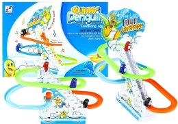 PINGWINY NA RUCHOMYCH SCHODACH ŚWIATŁO MELODIE LEAN Toys
