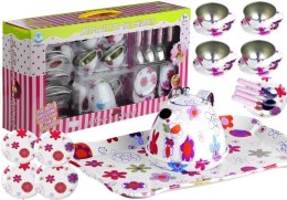 Piękny Metalowy Serwis Do Herbaty Zestaw Kuchenny LEAN Toys