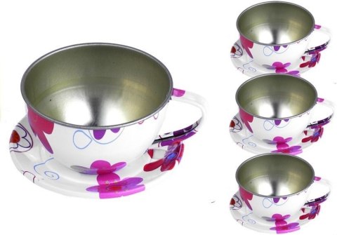 Piękny Metalowy Serwis Do Herbaty Zestaw Kuchenny LEAN Toys Piękny Metalowy Serwis Do Herbaty Zestaw Kuchenny LEAN Toys