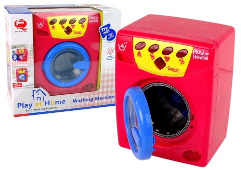 Pralka na Baterie Otwierany Bęben z Wodą LEAN Toys Pralka na Baterie Otwierany Bęben z Wodą LEAN Toys
