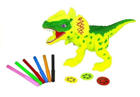 Projektor do rysowania dinozaur 2w1 LEAN Toys Projektor do rysowania dinozaur 2w1 LEAN Toys
