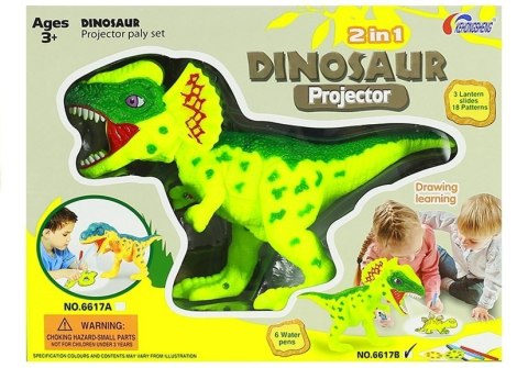 Projektor do rysowania dinozaur 2w1 LEAN Toys Projektor do rysowania dinozaur 2w1 LEAN Toys