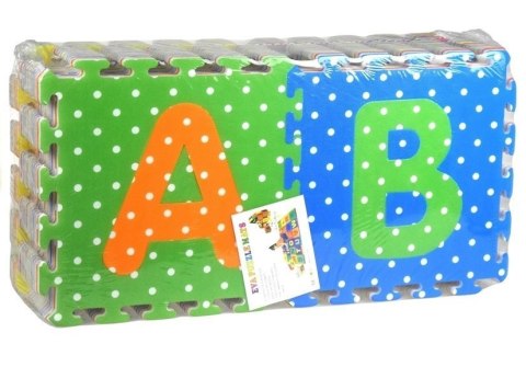 Puzzle Piankowe Kolorowe Alfabet i Cyferki 36 elementów LEAN Toys Puzzle Piankowe Kolorowe Alfabet i Cyferki 36 elementów LEAN Toys