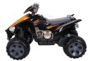 Quad na Akumulator Duże Koła Czarny LEAN CARS